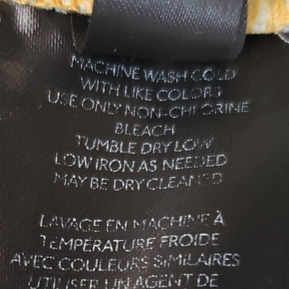 Anthropologie Pilcro Women’s Denim Destroyed Knee Straight Leg Jeans Size 27 - Picture 9 of 9